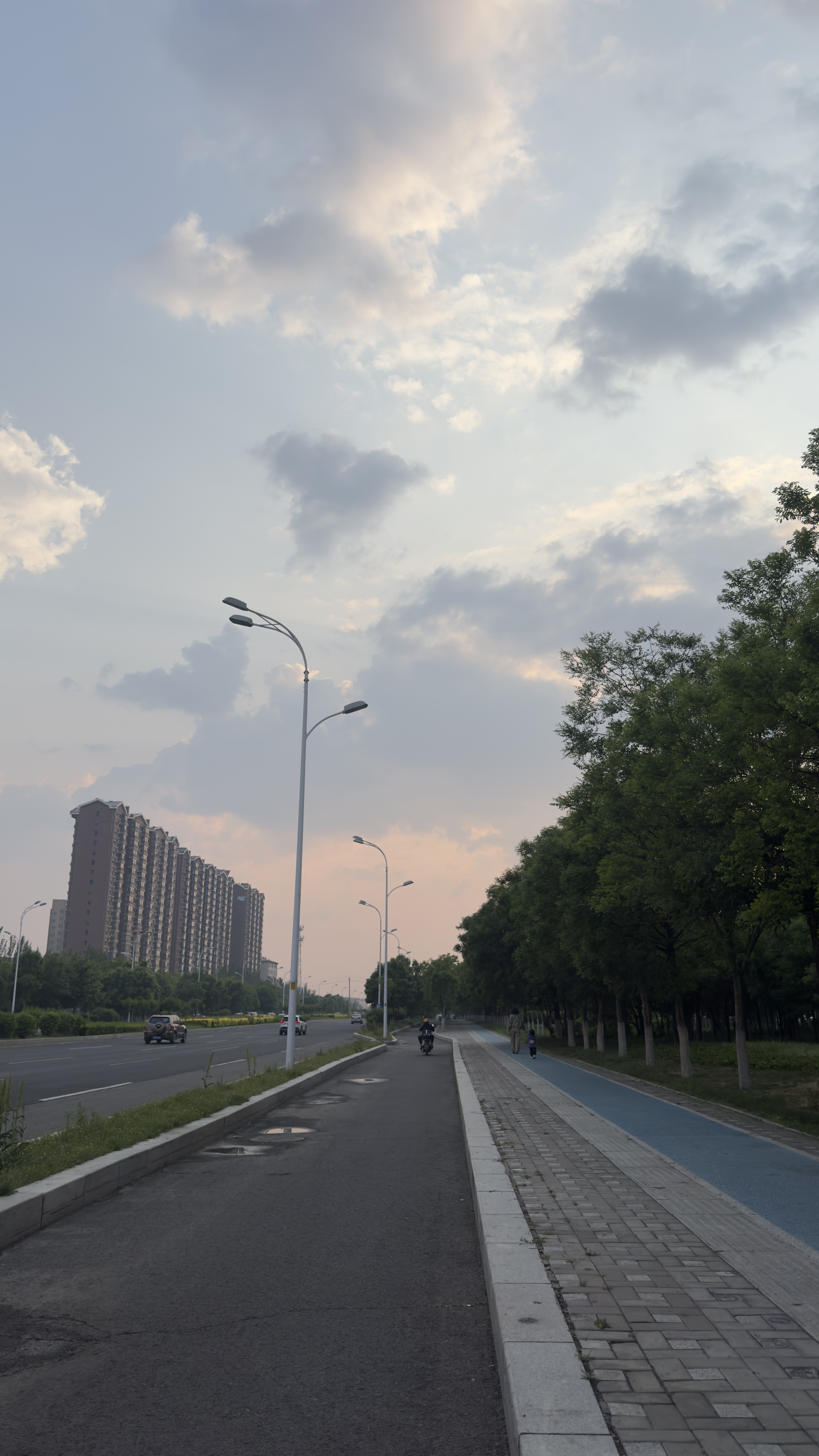 傍晚的天空